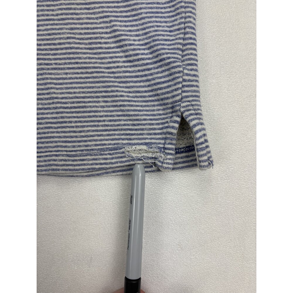 Marine Layer Striped Raglan Short Sleeve Tee - Women's M - Picture 8 of 11